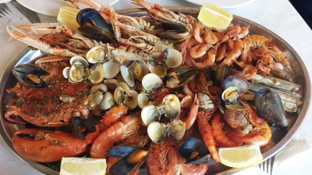 Mariscada de El Rincón de Borja en La Manga
