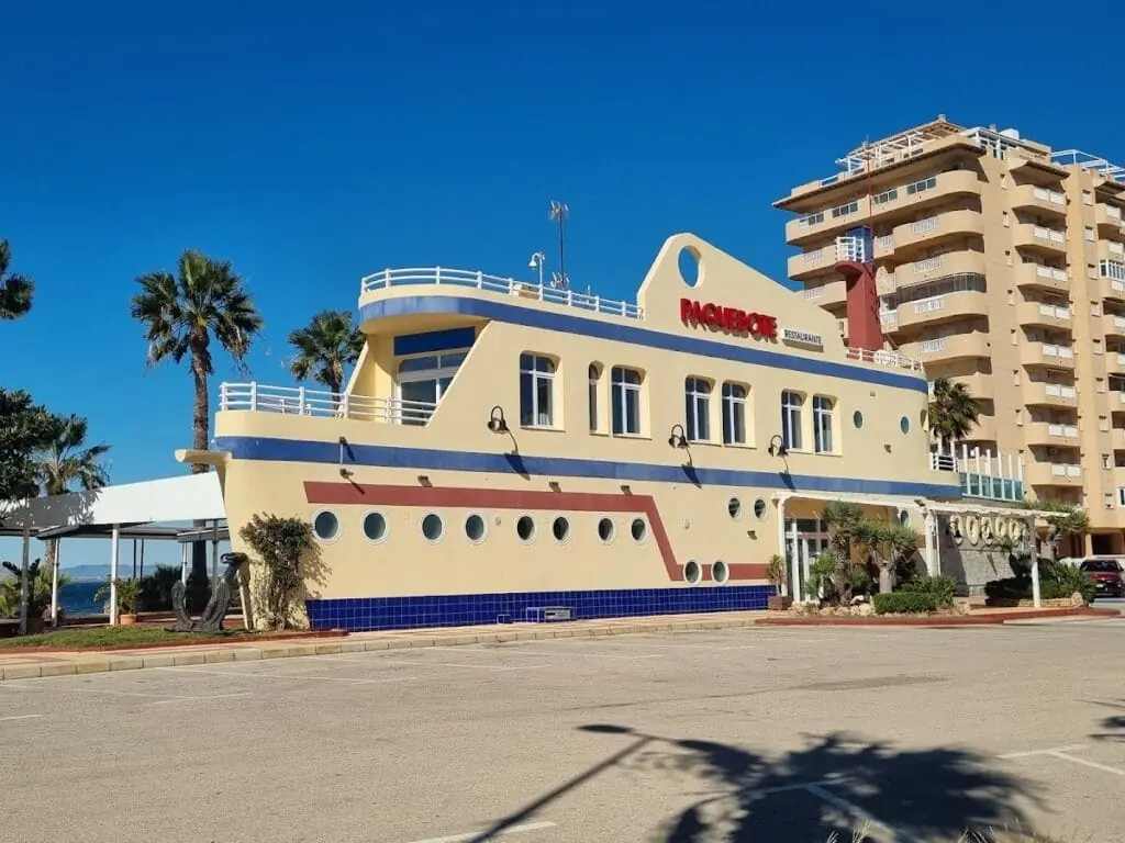 Paquebote en Urbanización Puerto y Playa, km 12, 30380 La Manga del Mar Menor, Murcia, España
