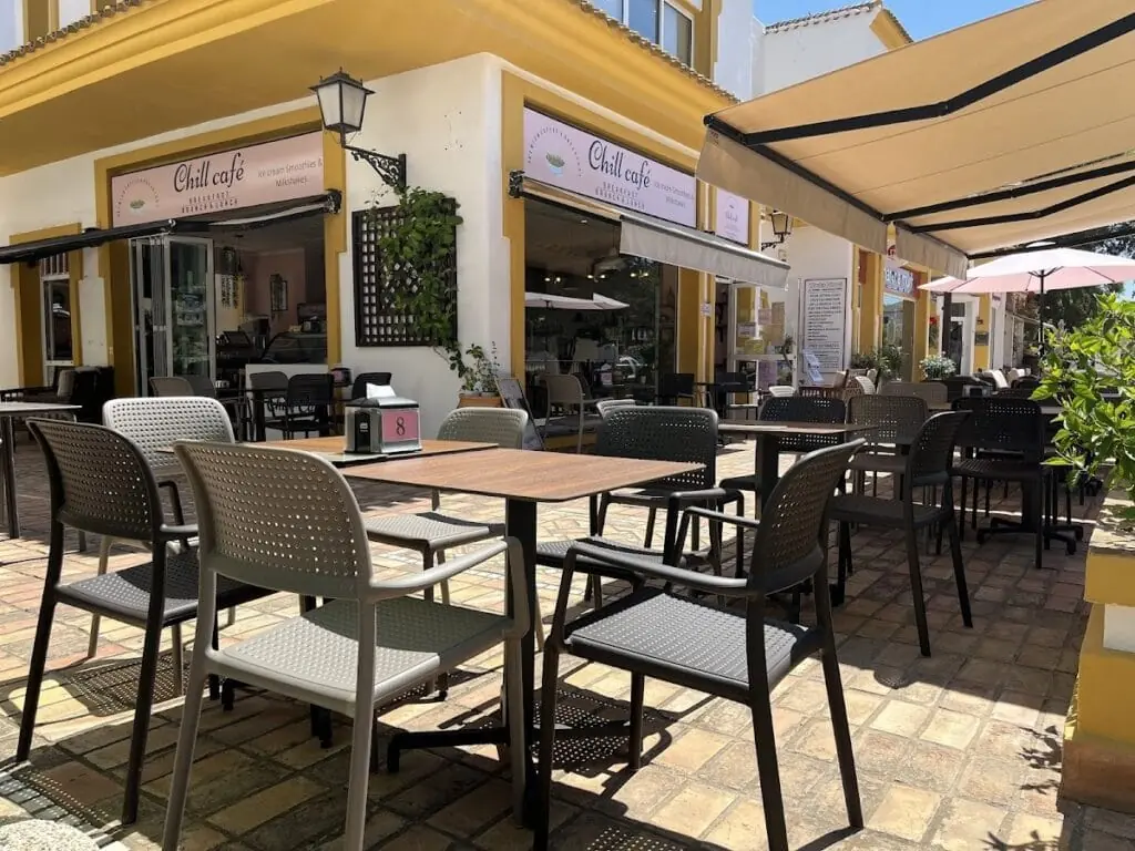 Chill café en Urbanización las sabinas 5 La manga club, 30388 Cartagena, Murcia, España