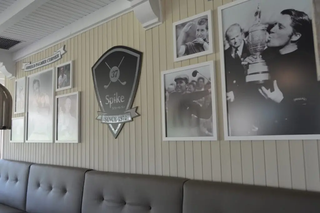 Inside 37 Spike & Sports Bar in La Manga Club