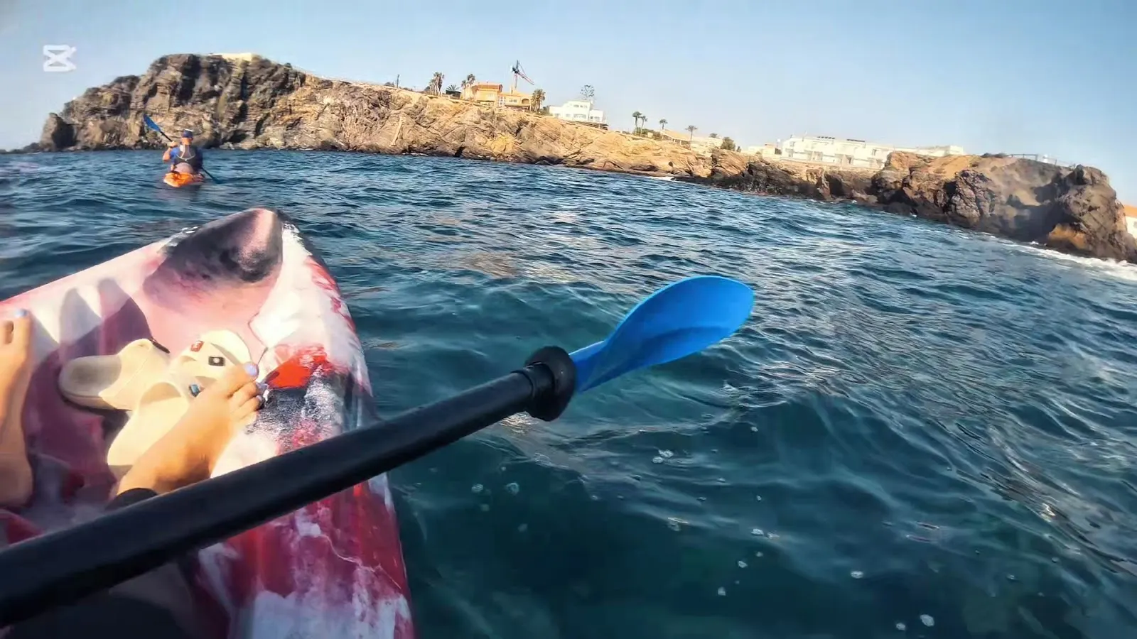 Salida en kayak de Actividades Náuticas Dacar, La Manga