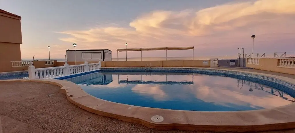 Apartamento del Aparthotel La Mirage, con terraza