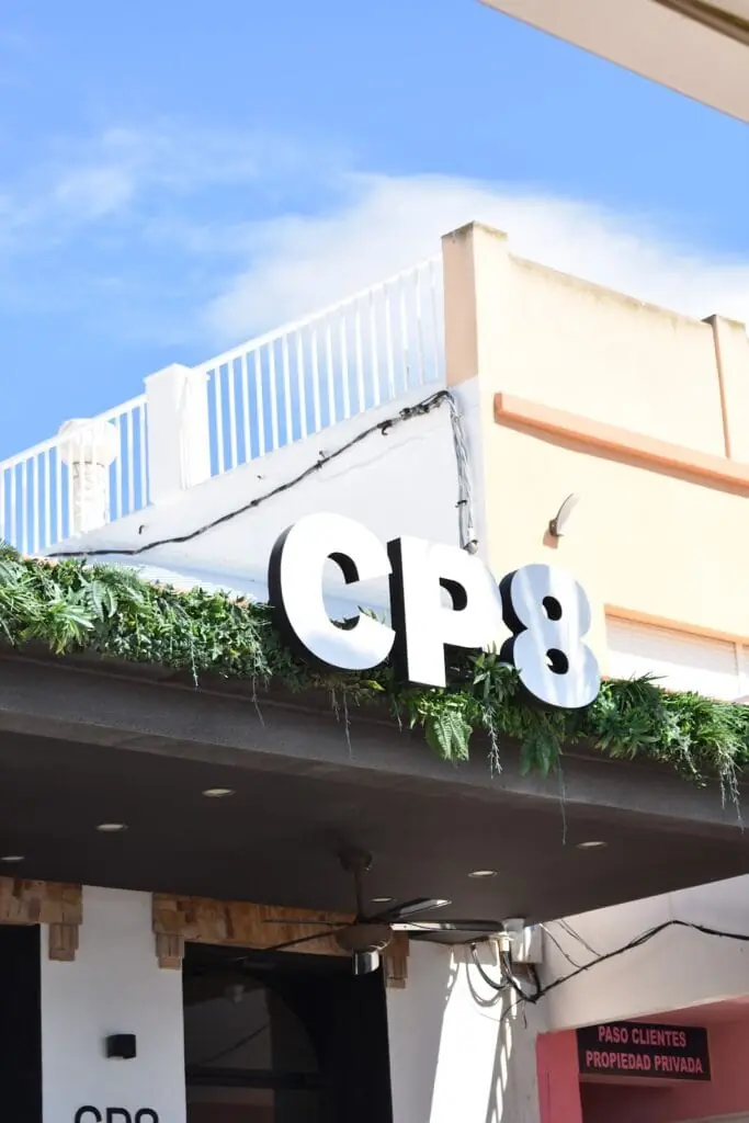 Fachada de Arrocería CP8 en Cabo de Palos