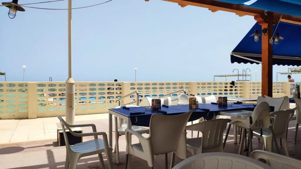 Fachada de Bar Pizzería Las Nuevas Sirenas en La Manga