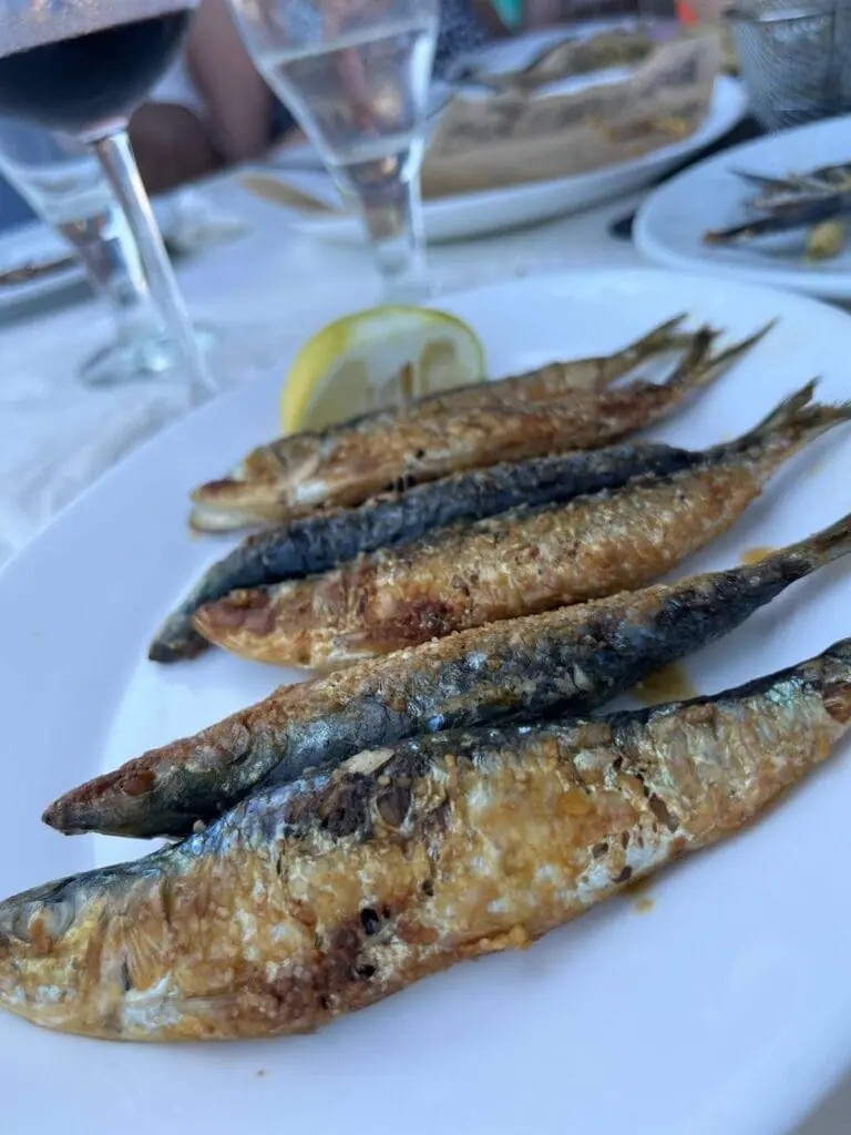 Arroz servido en Bar Rigomar