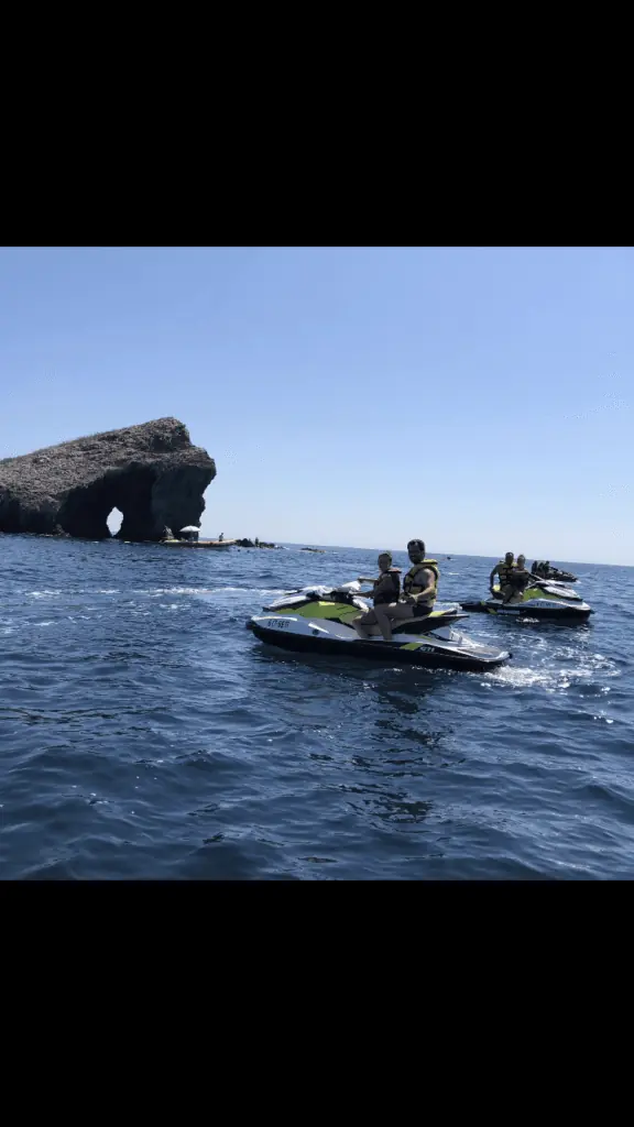 Bonds Jet Ski Rental jet ski on Playa de La Gola