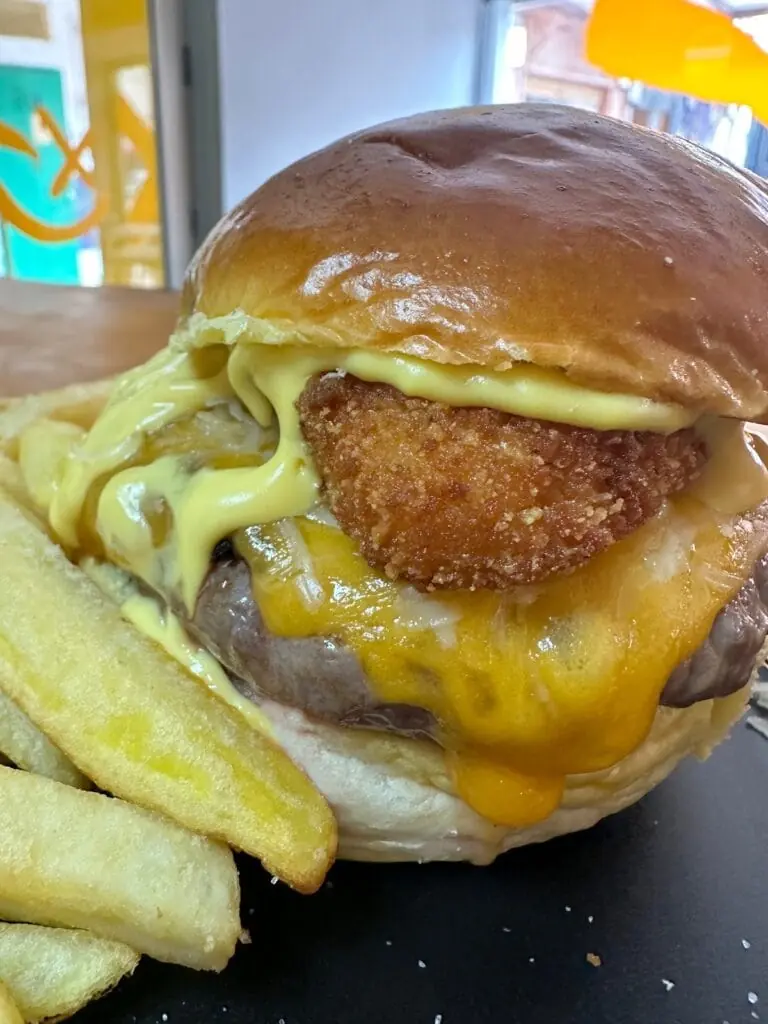 Bronx Burger en La Manga del Mar Menor: hamburguesa con queso