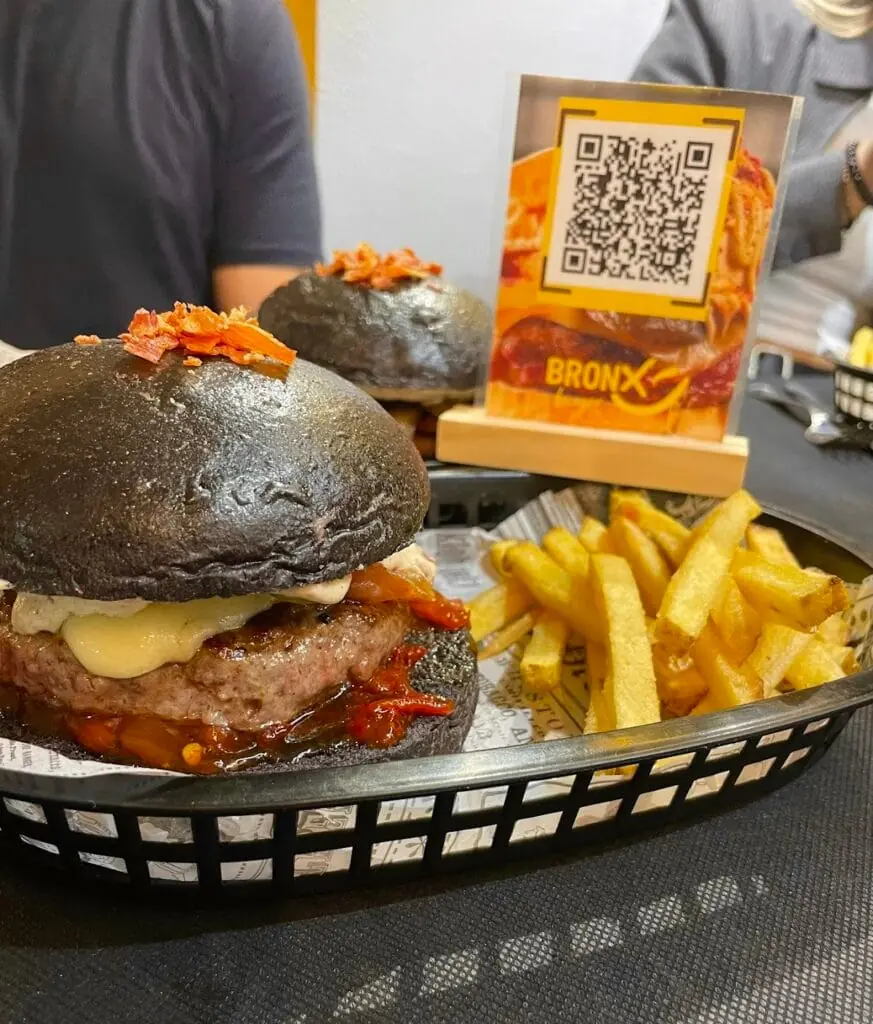 Bronx Burger en La Manga del Mar Menor: hamburguesa con patatas
