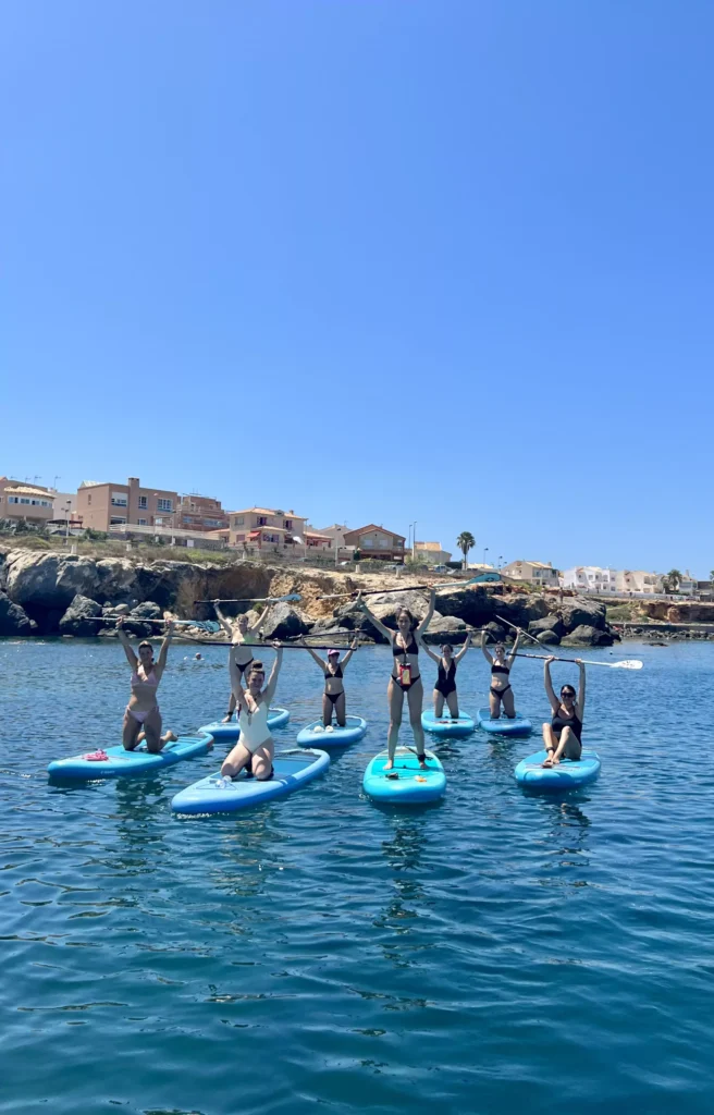 Material de paddle surf y kayak de CaboXperiencia