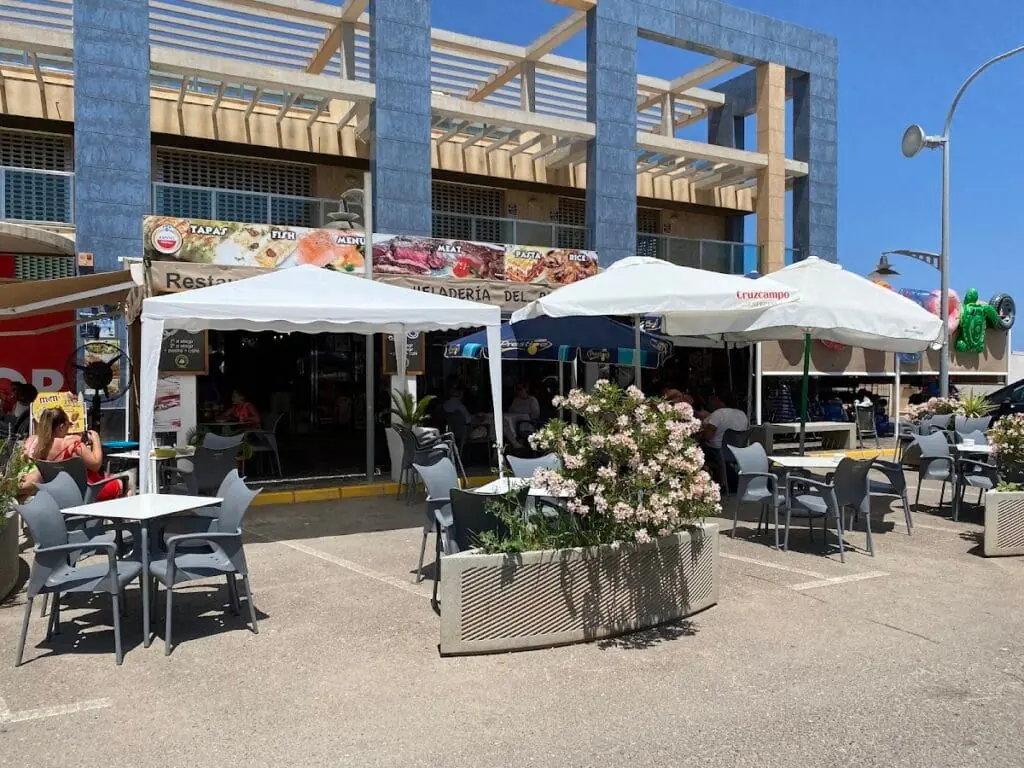 Fachada de Cafetería DelPuerto, La Manga