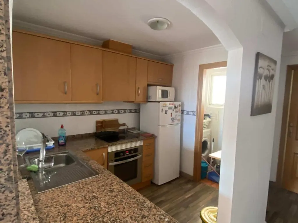 Dormitorio doble de Cala Flores Alojamiento