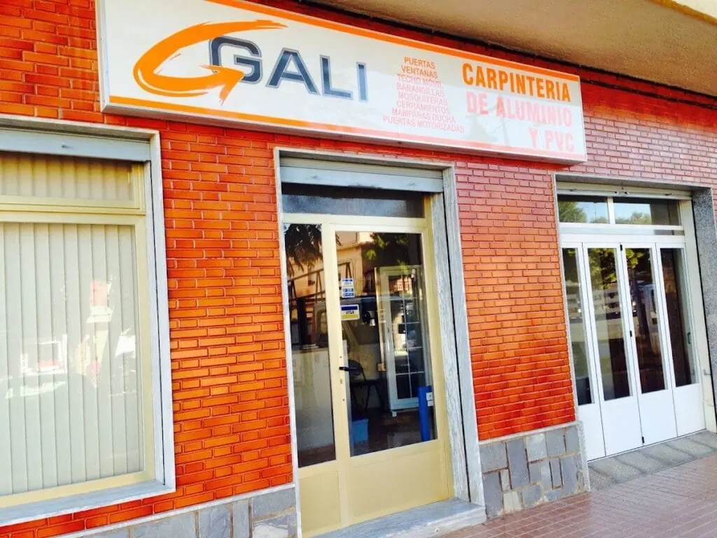 Fachada de Carpintería Gali en Los Belones