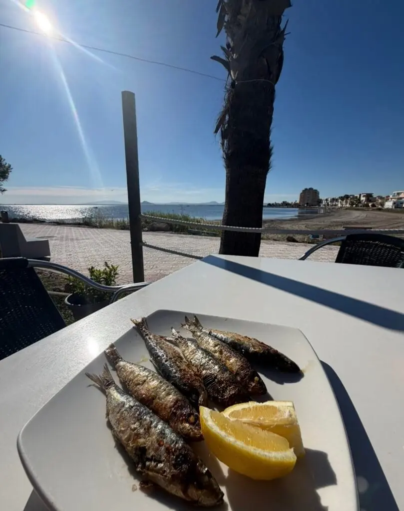 Plato de arroz en Chiringuito Estació Playa