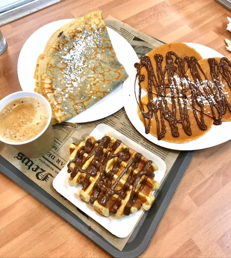 Churros recién hechos de Churrería Mamamia