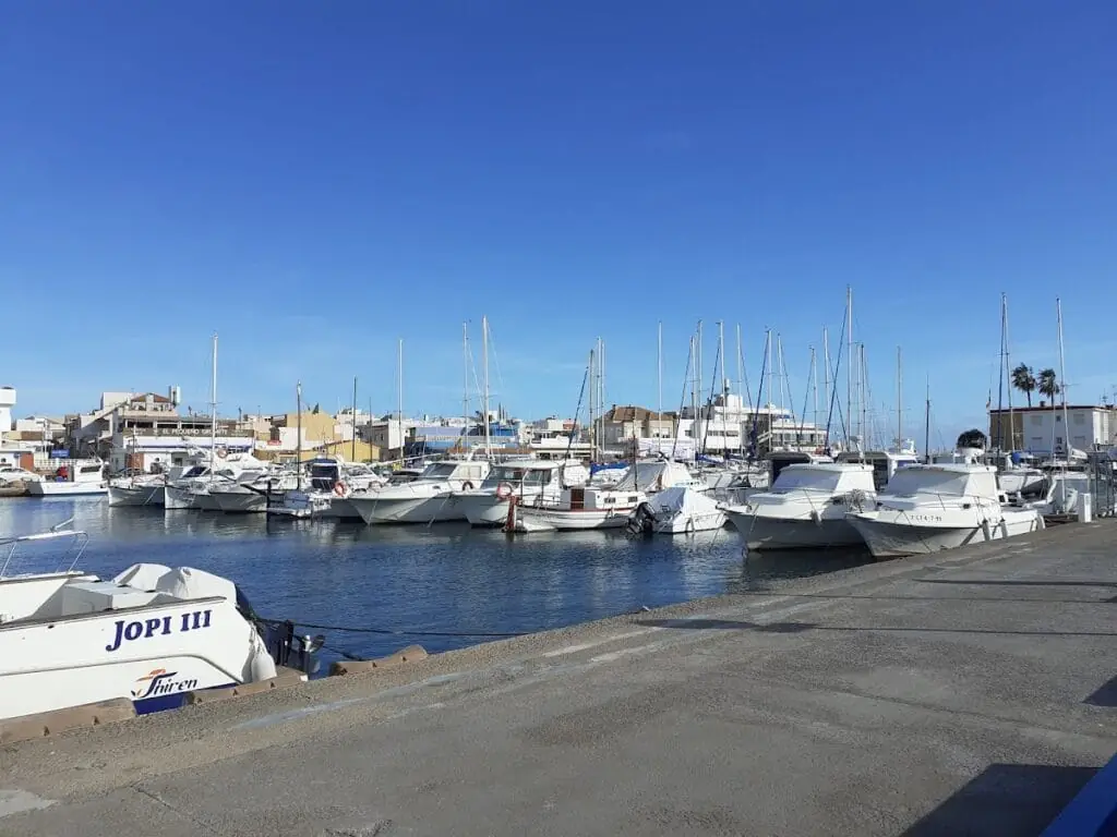 Amarres del Club Náutico Cabo de Palos