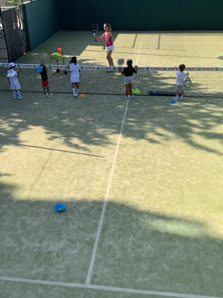 Clase de pádel en Club Padel Dos Mares Galmaq