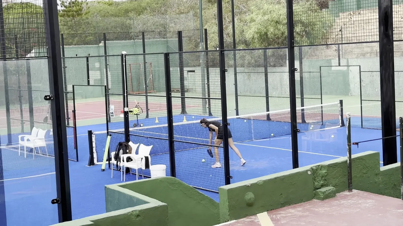 Pista de tenis de Club Padel Dos Mares Galmaq