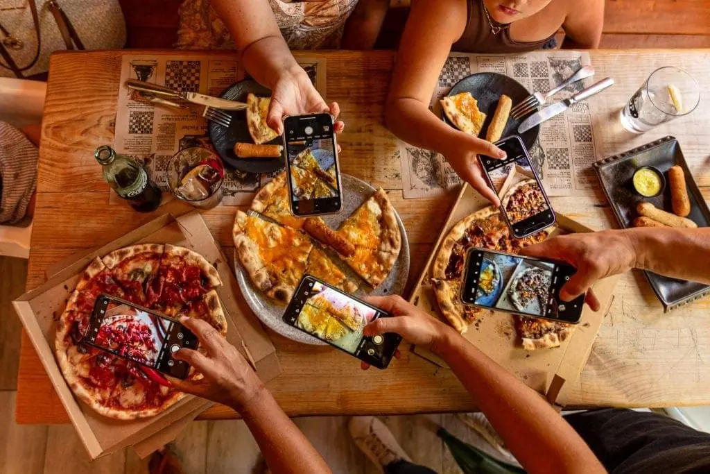 Pizzas para compartir en Dasebas Urban Food, La Manga