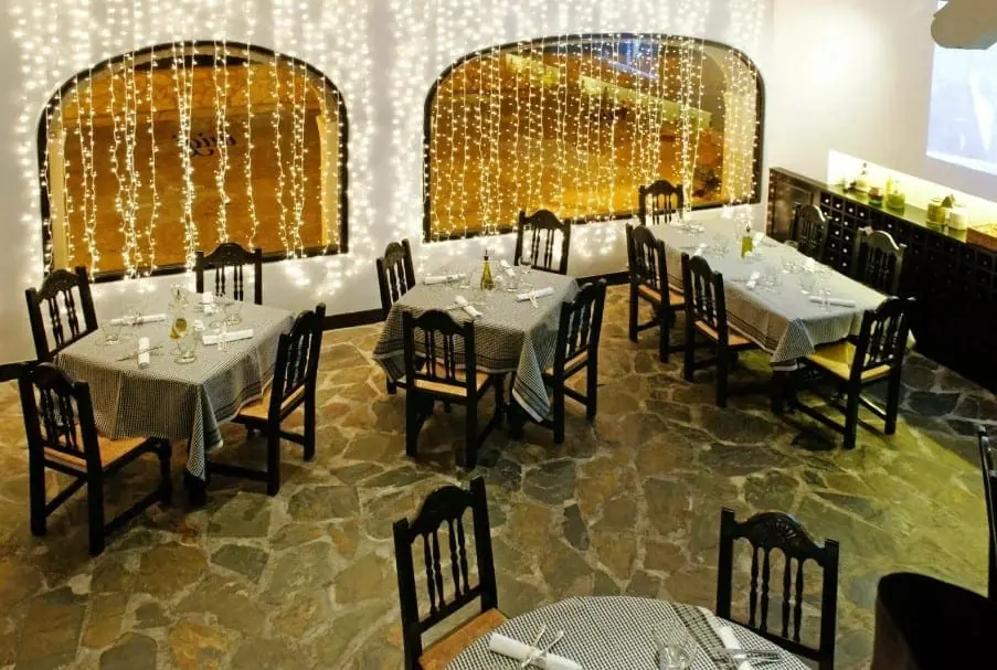 Comedor interior de Don Luigi Trattoria en La Manga Club