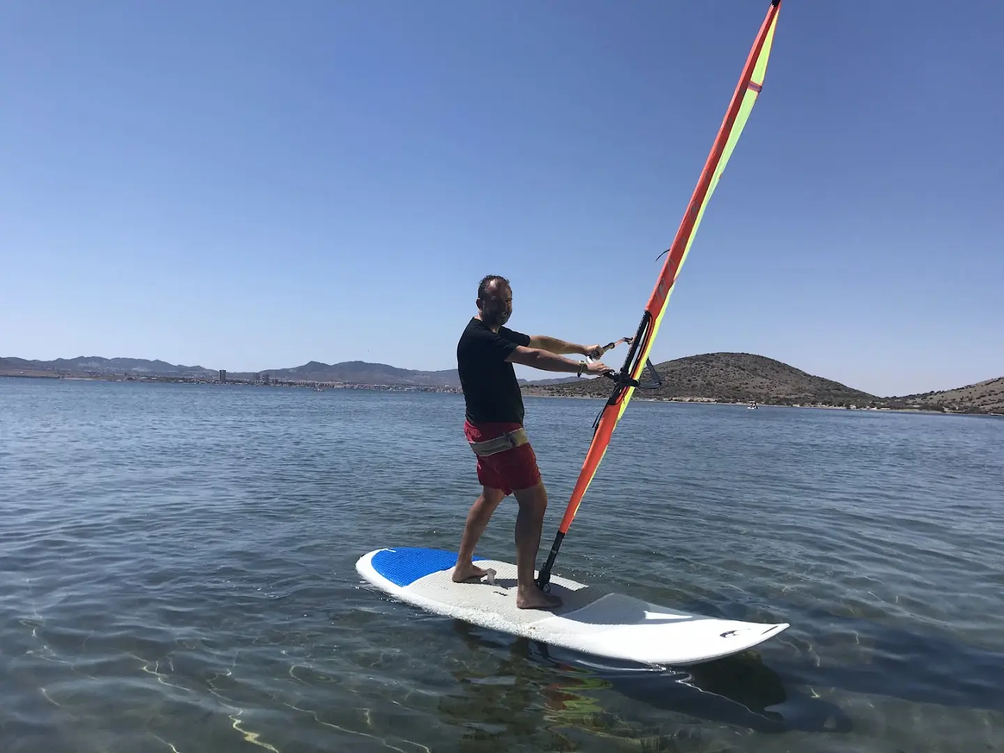 Clase de windsurf de Dos Mares Wind en el Mar Menor