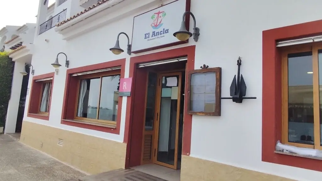Fachada de Restaurante El Ancla en La Manga