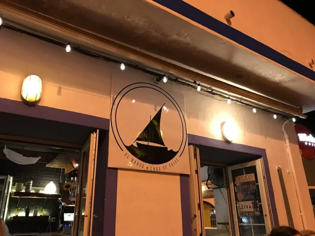 El Barco Cabo De Palos en Cabo de Palos: fachada del restaurante