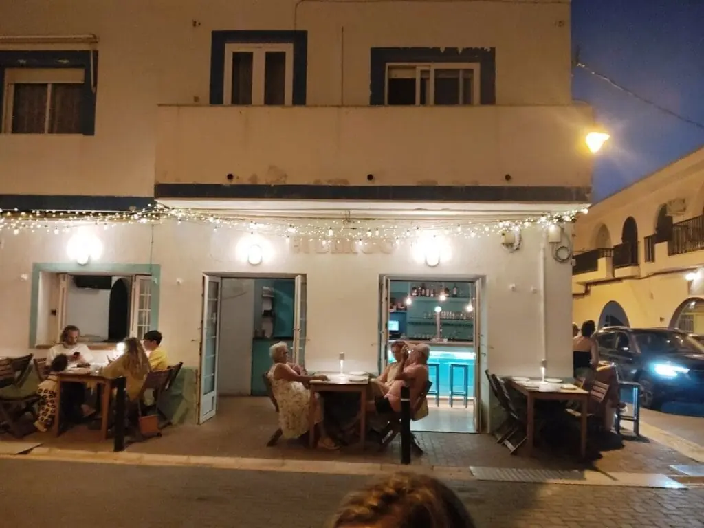 El Barco Cabo De Palos en Cabo de Palos: terraza nocturna