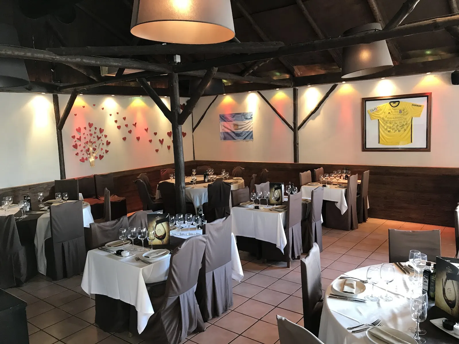 Salón interior de El Rancho de Cabo de Palos
