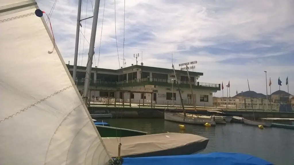 Instalaciones del Club Náutico Los Nietos