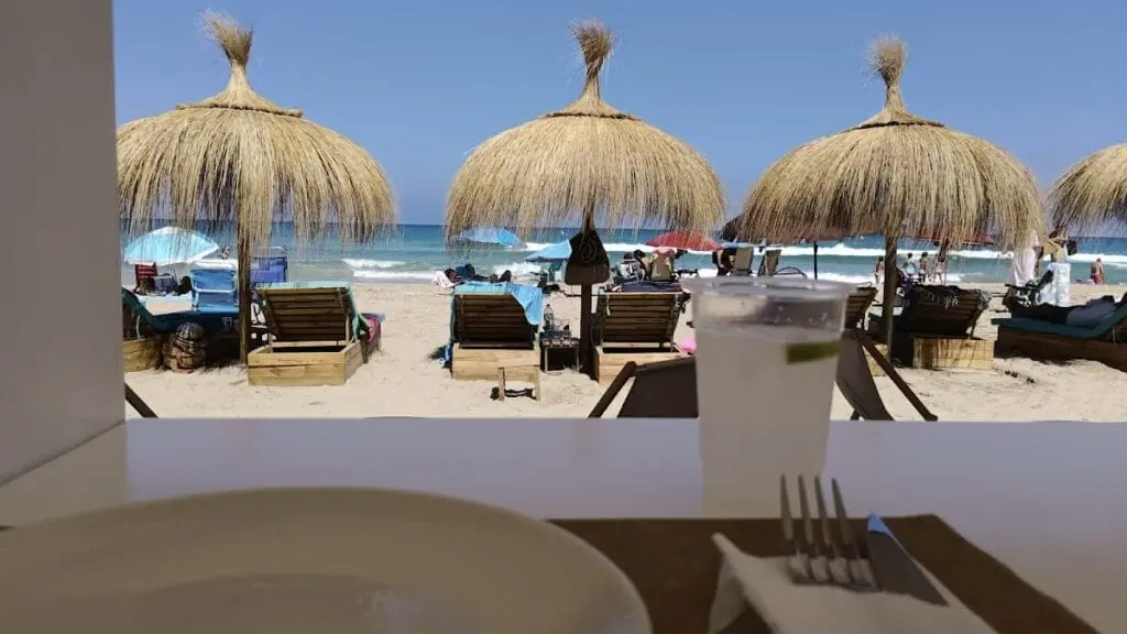 Terraza de Fanático Beach en La Manga