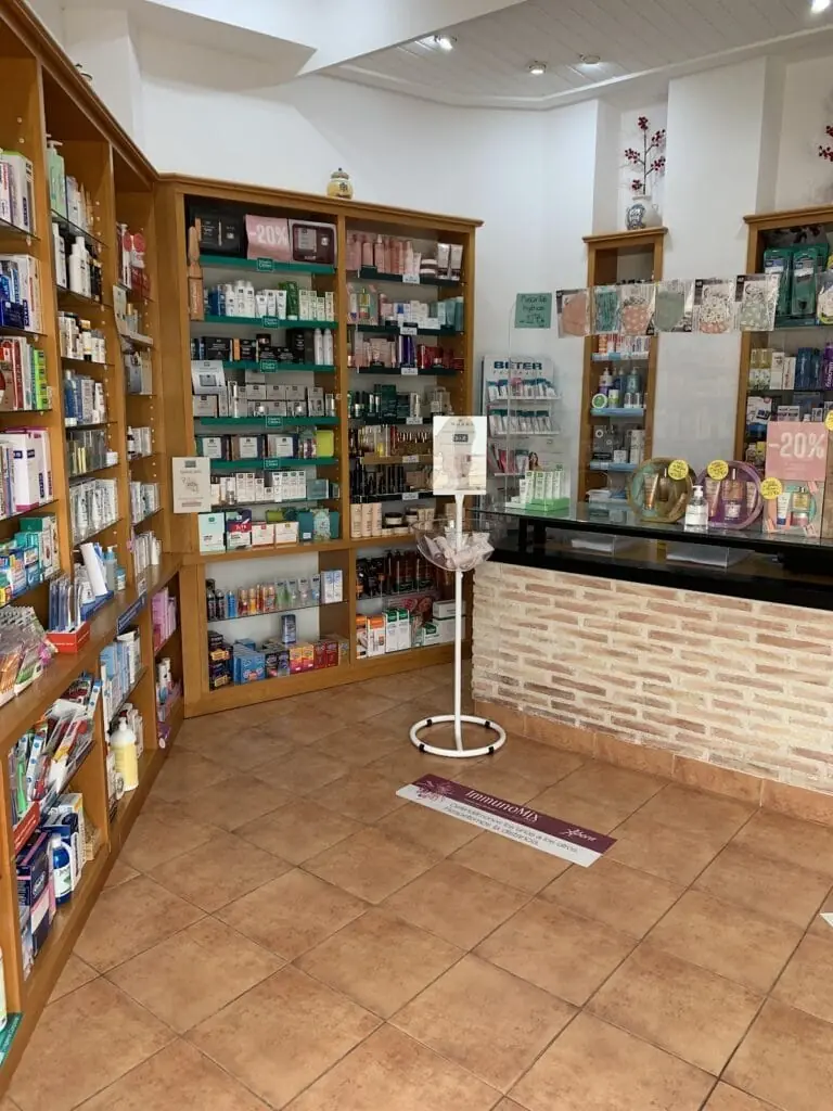 Interior de Farmacia Cabo De Palos, Paloma Sánchez Sánchez