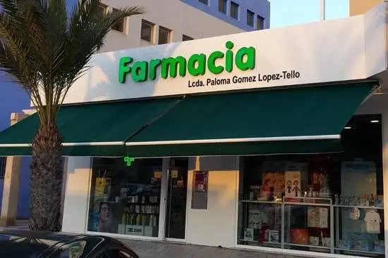 Fachada de Farmacia Paloma Gómez López-Tello, Urbanización Copacabana, La Manga