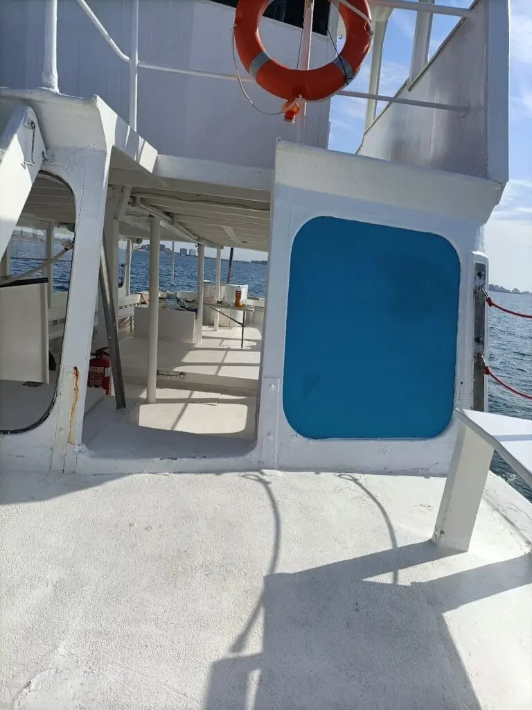 Puesta de sol vista desde Flippaboat, Puerto Bello
