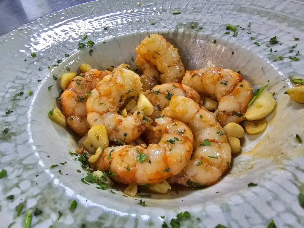 Freiduria Mar Menor en La Manga del Mar Menor: gambas a la plancha