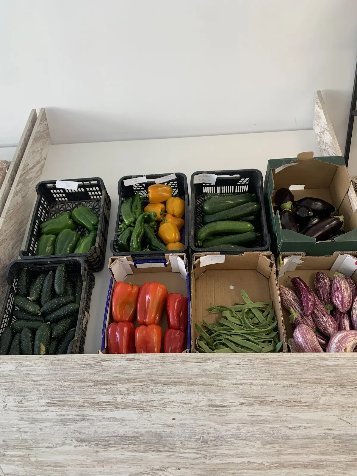 Fachada de Frutas y Verduras Dos Mares en La Manga