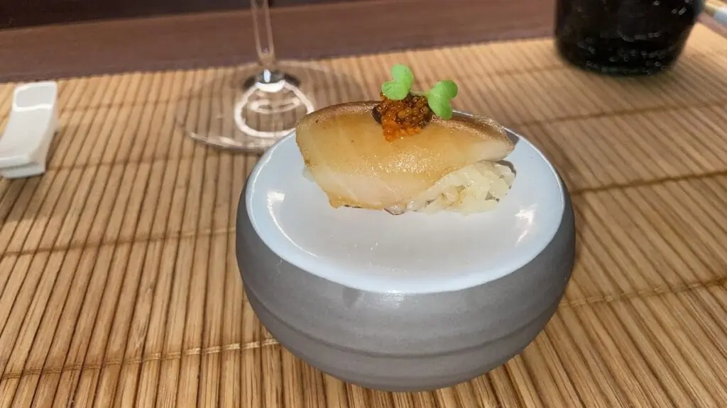 Plato de sushi de Hatsune japanese bar, La Manga Club
