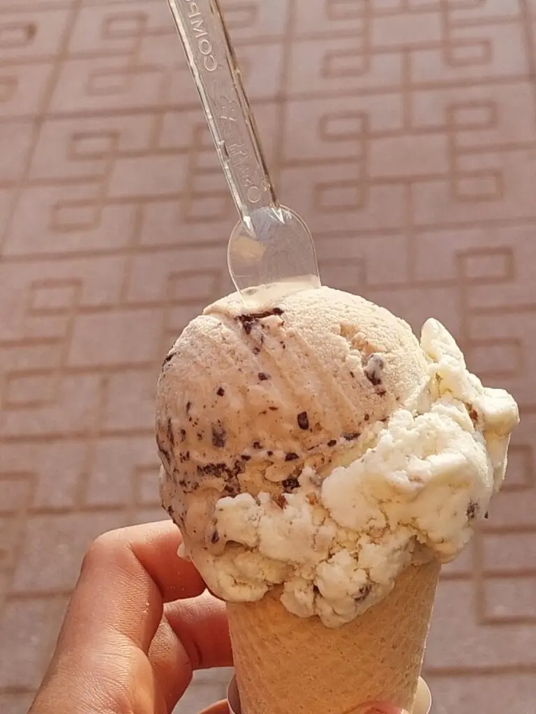 Vitrina de helados de Heladería-Horchatería Valenciana