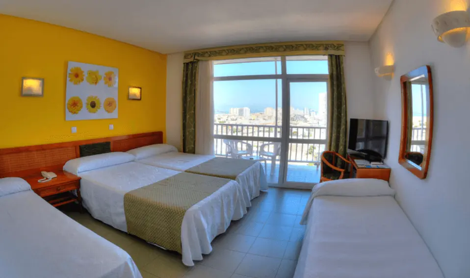 Habitación con vistas al mar de Hotel&Spa Entremares