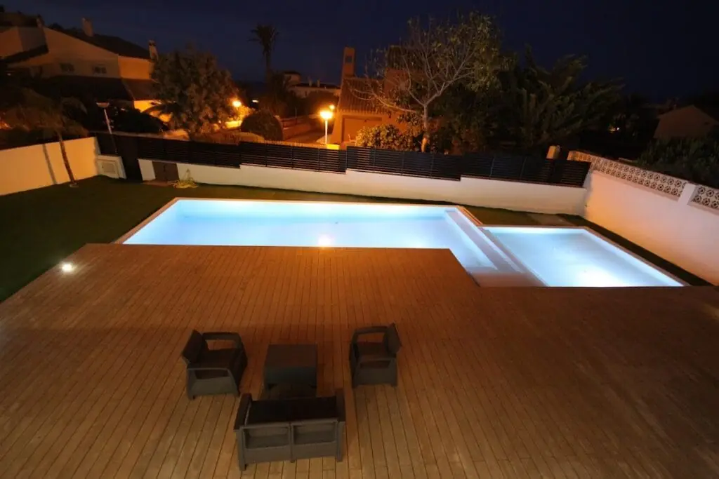 Salón de la villa de lujo Inmovecos Villa Gawy