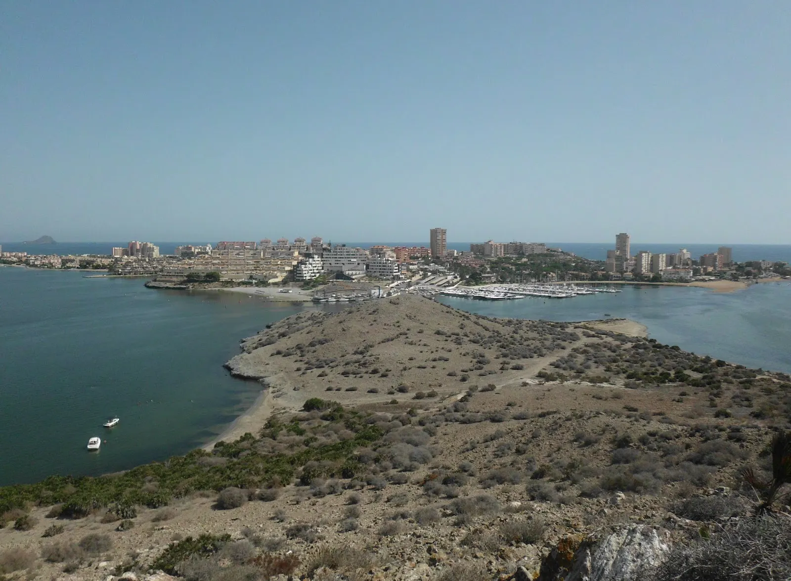 Fondo marino y rocas de la Isla del Ciervo, La Manga