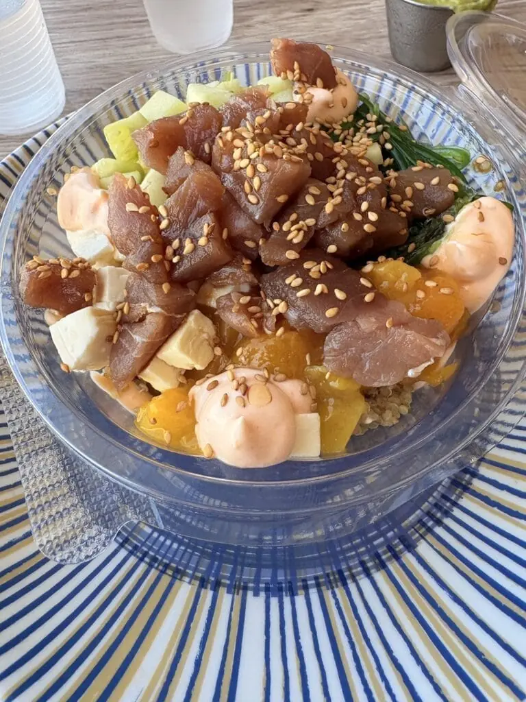 Ke Rico Nico en La Manga del Mar Menor: poke bowl