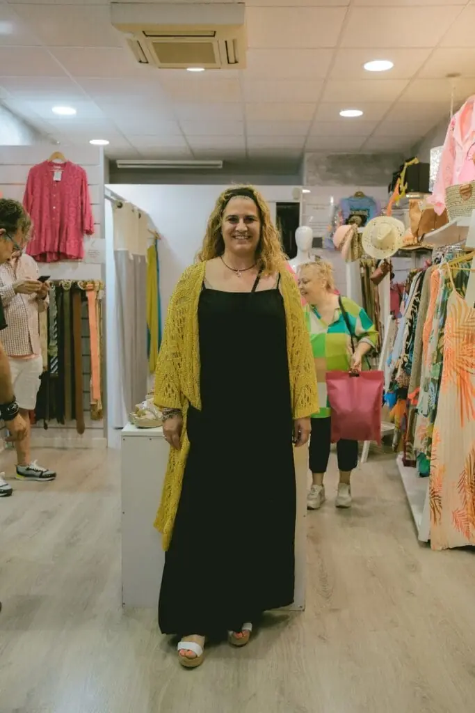 Interior de la tienda Kelokura, La Manga del Mar Menor