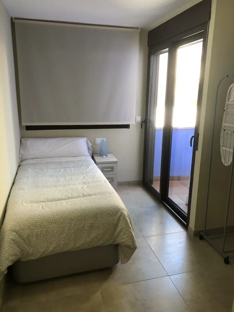 Dormitorio de La Casita Azul, Cabo de Palos