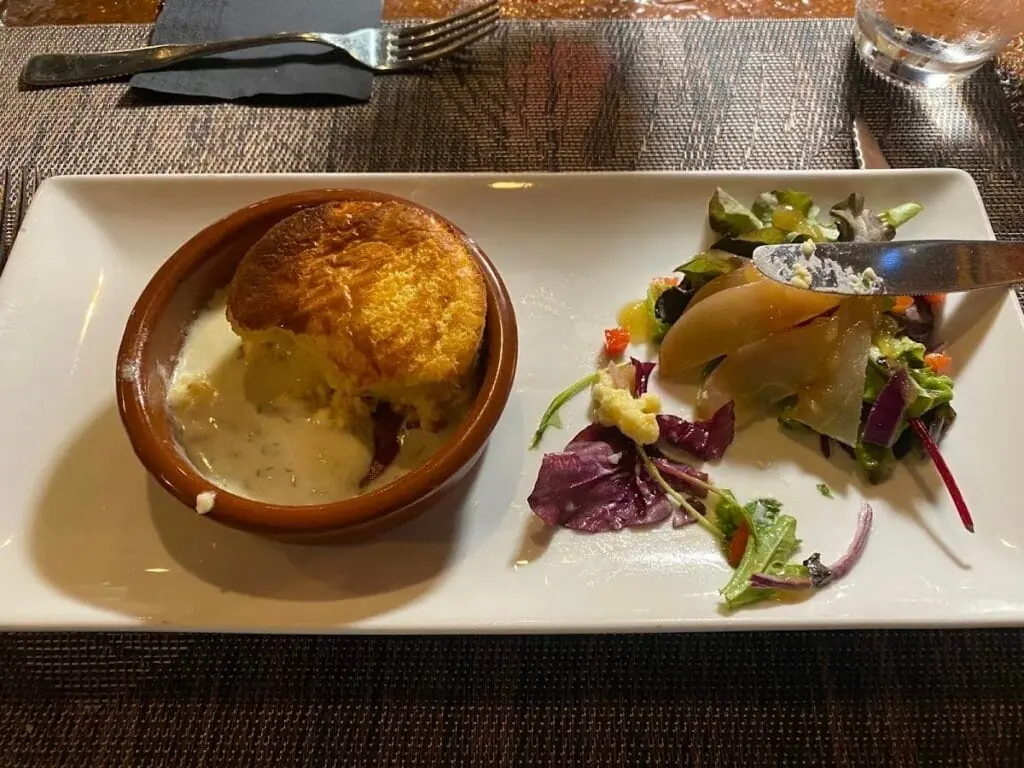 La Finca en La Manga del Mar Menor: entrante gourmet