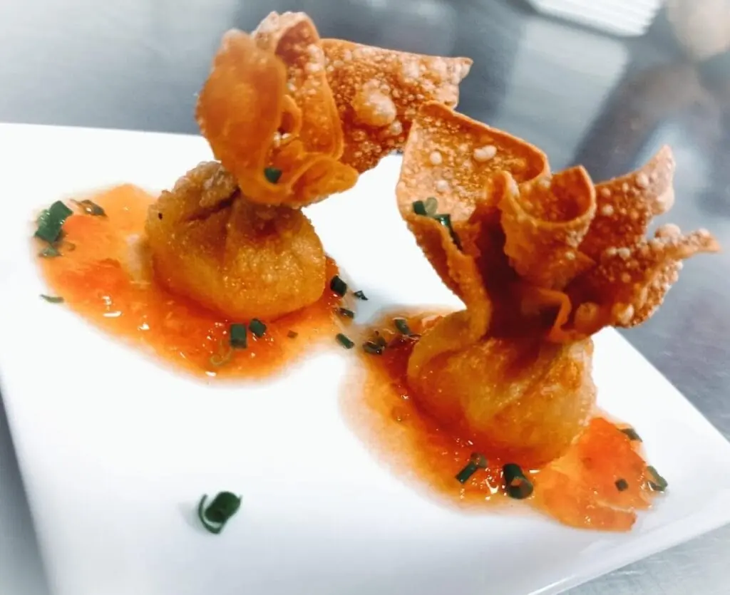 La Finca en La Manga del Mar Menor: gambas del plato