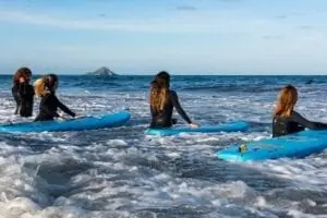 Material de surf y paddle surf de La Manga Surf School