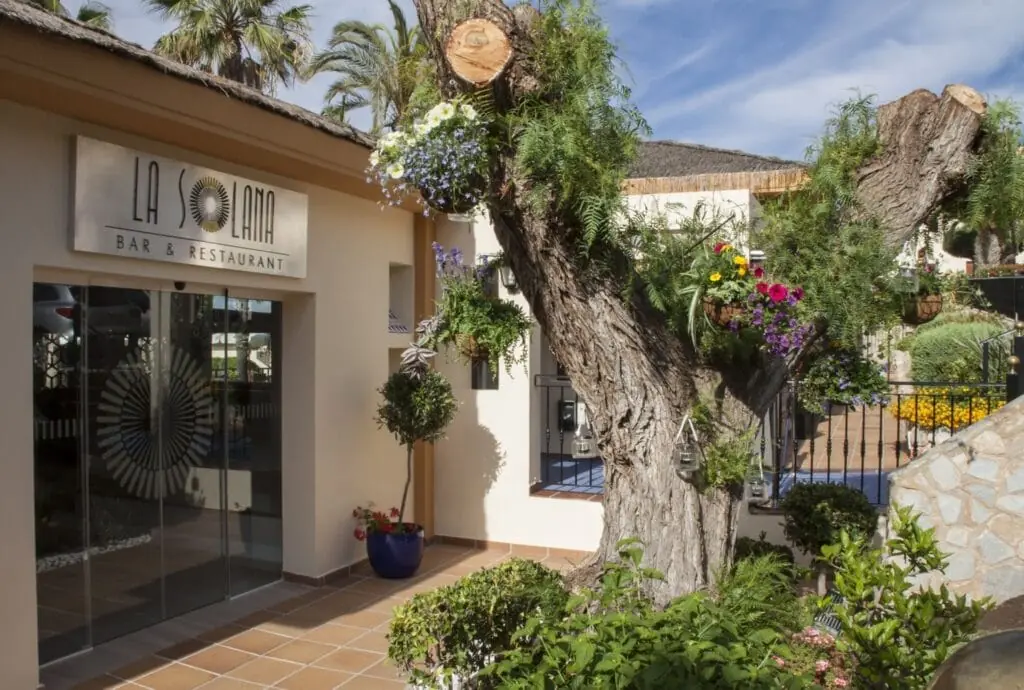 Terraza con vistas de La Quinta Club, La Manga Club