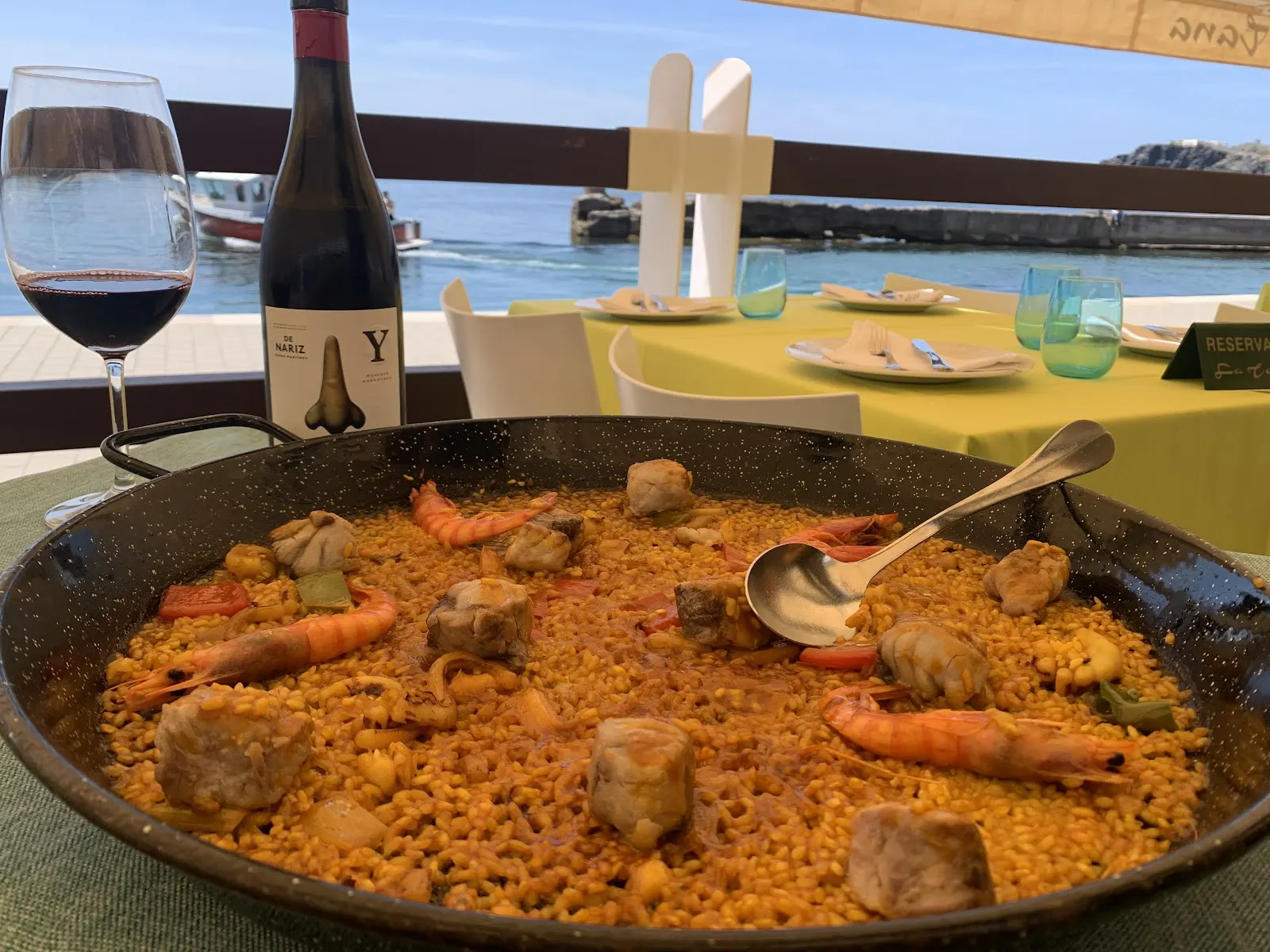 Arroz de marisco de Restaurante La Tana