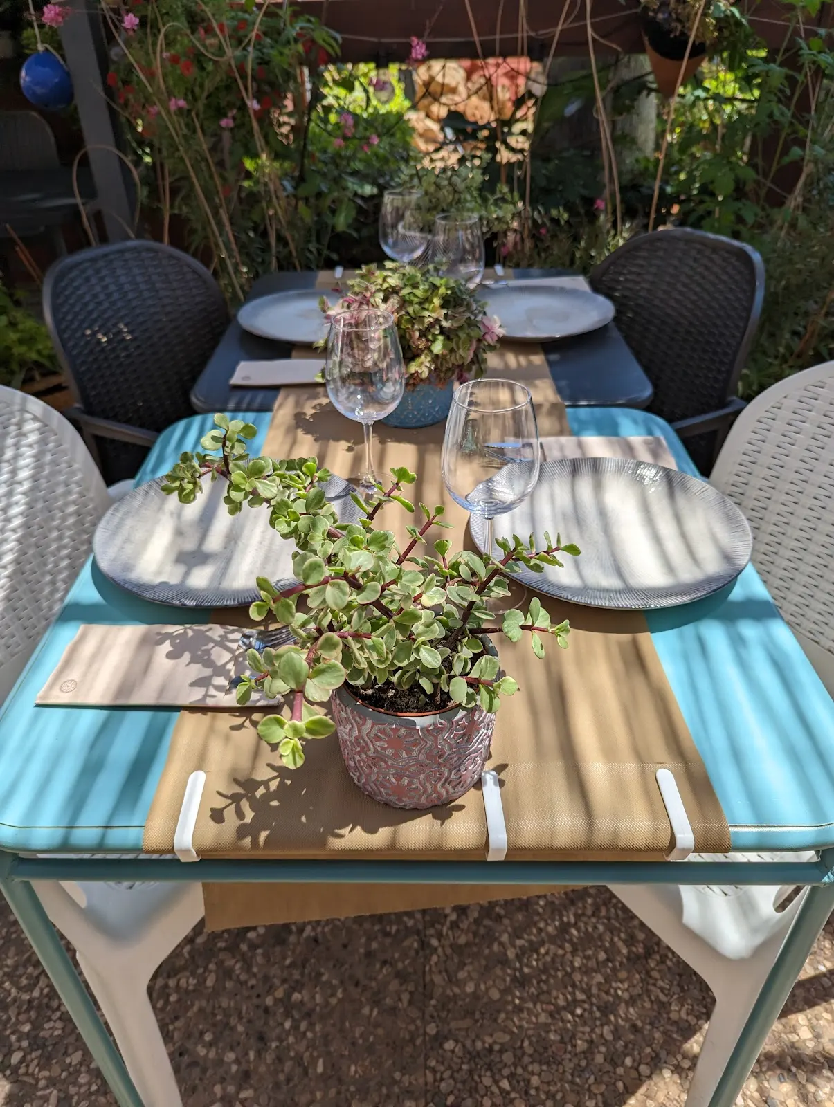 Mesa de Los Osos Golosos, restaurante en Los Belones
