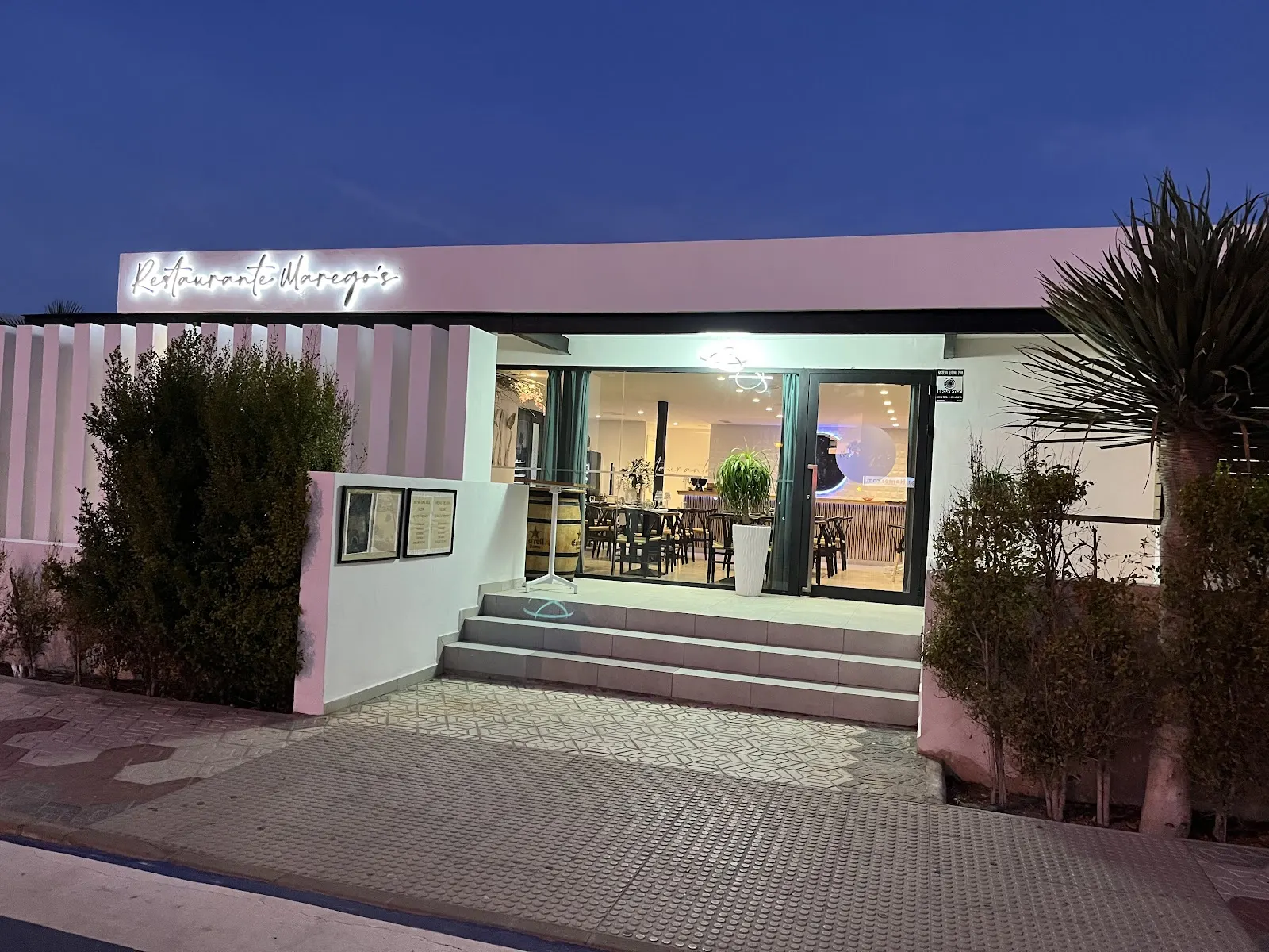 Terraza de Marego's en La Manga